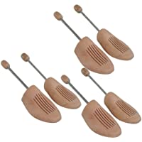 DELFA Juego de 3 pares horma de zapatas de madera con espiral- buena calidad y precio moderado